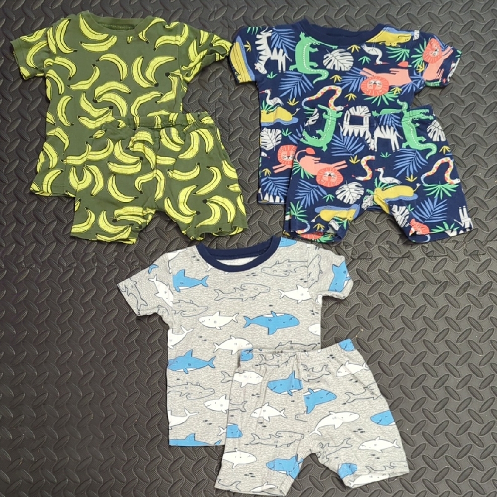 3 Pairs of Carter's PJs 3t